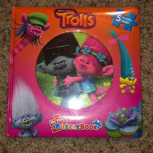 Other - Trolls My First Puzzle book
